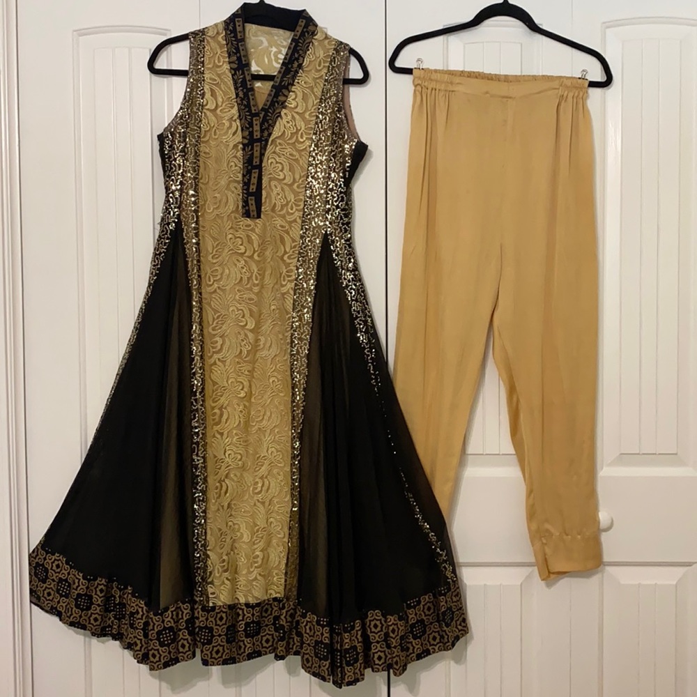 Indian/Pakistani Anarkali Style with Pants